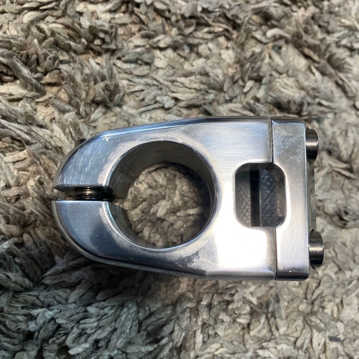Arestic AG Stem BMX Titanium Bolt 30mm Reach Polished Used