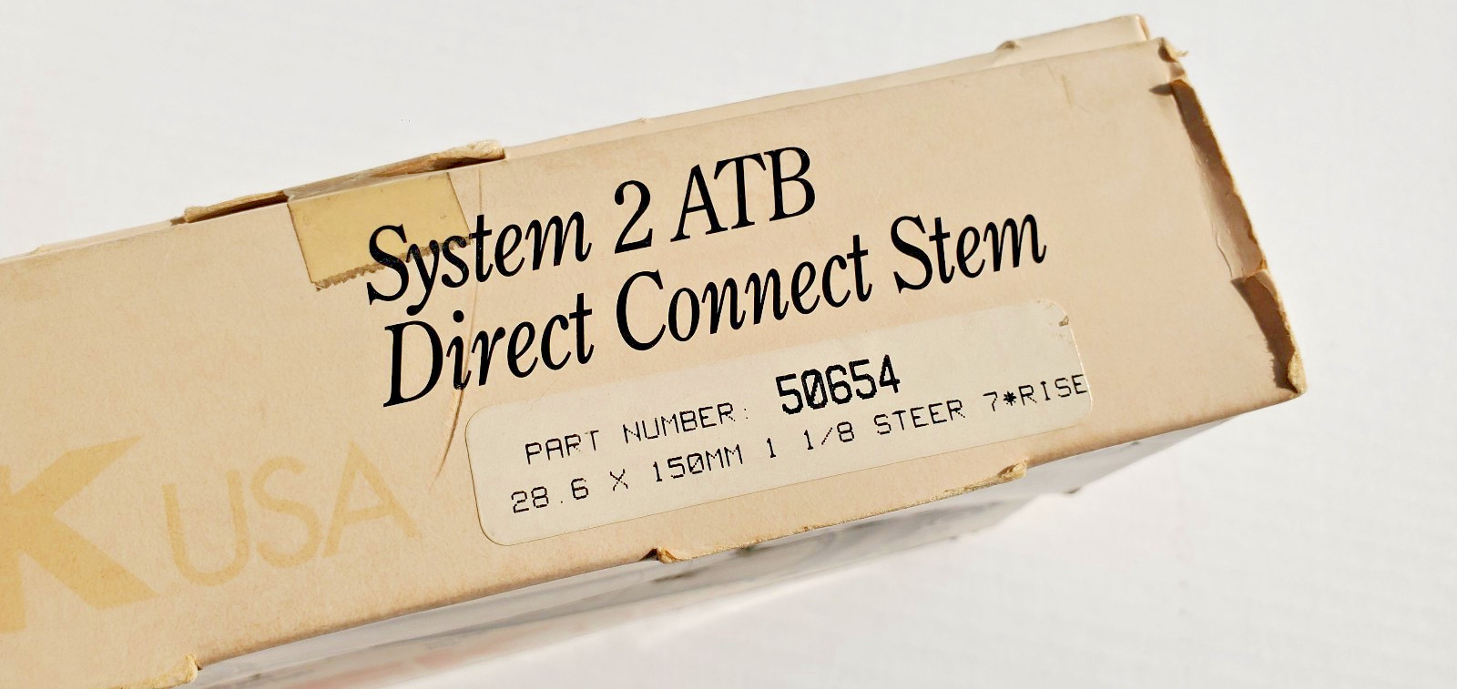 NOS Trek System 2 ATB Handlebar Stem MTB Road Bicycle 28.6mm 150mm Threadless