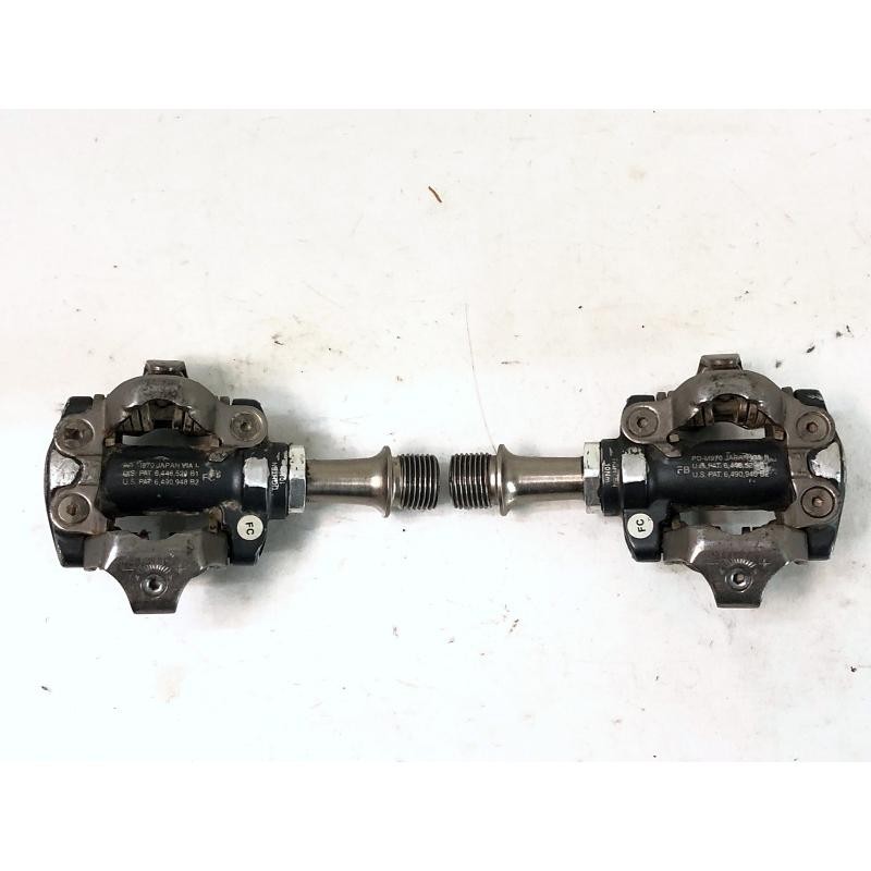 Shimano XTR PD-M970 Pedals Used D Condition Strong Wear Scratches