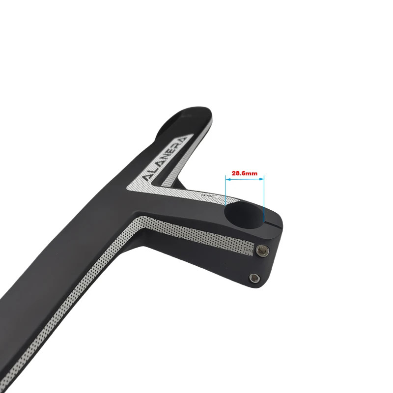 380-440mm Carbon Road Bike Drop Bar Integrated 28.6mm Fork Steer with Spacers