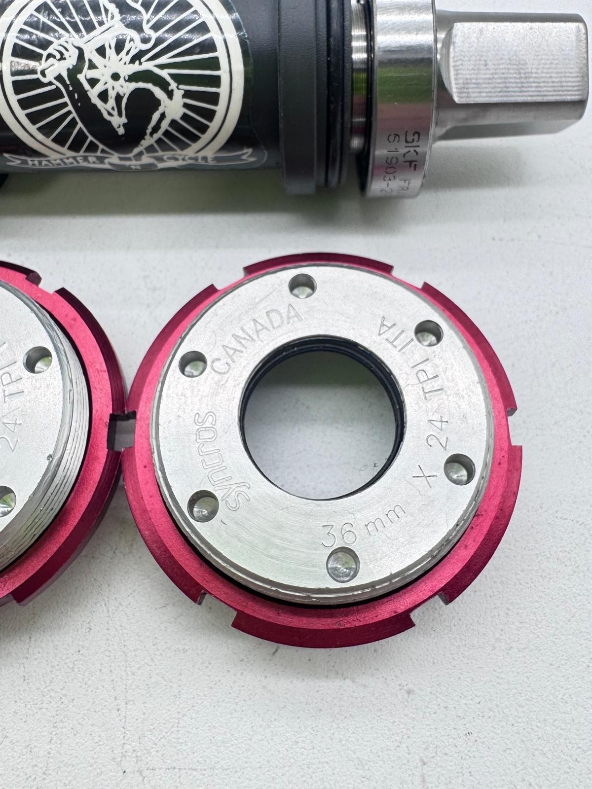 Snycros Hammer Bottom Bracket 36mm Italian