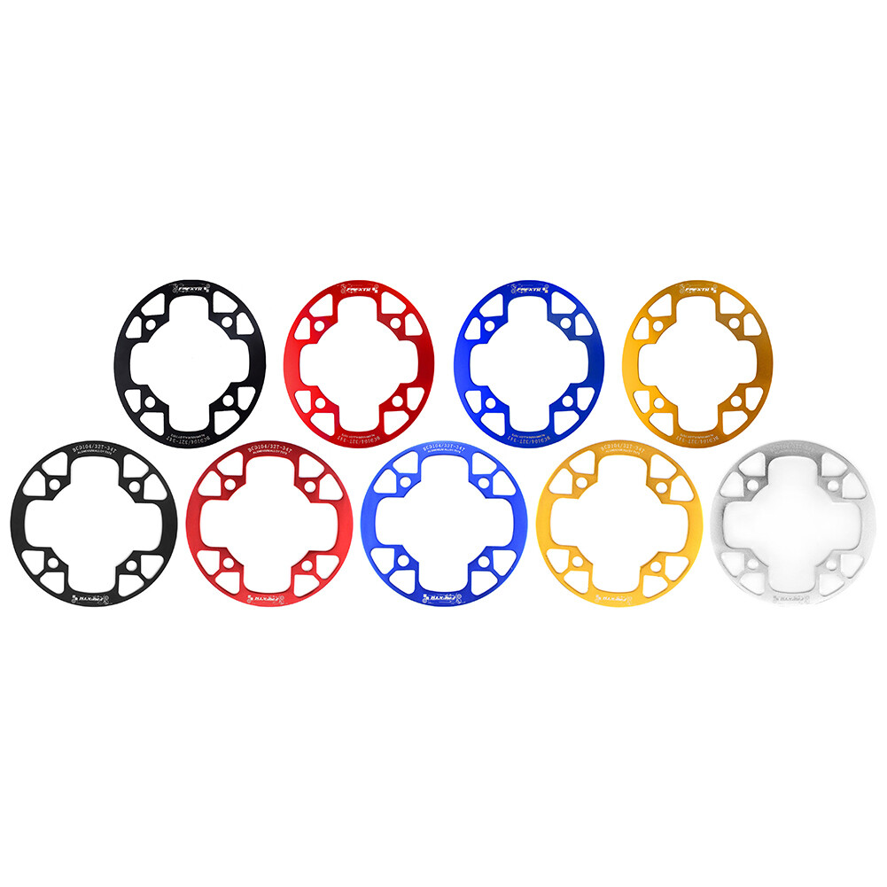 Aluminum Chainring Guard 104BCD 32-42T MTB Bike Crankset Sprockets Chainwheel