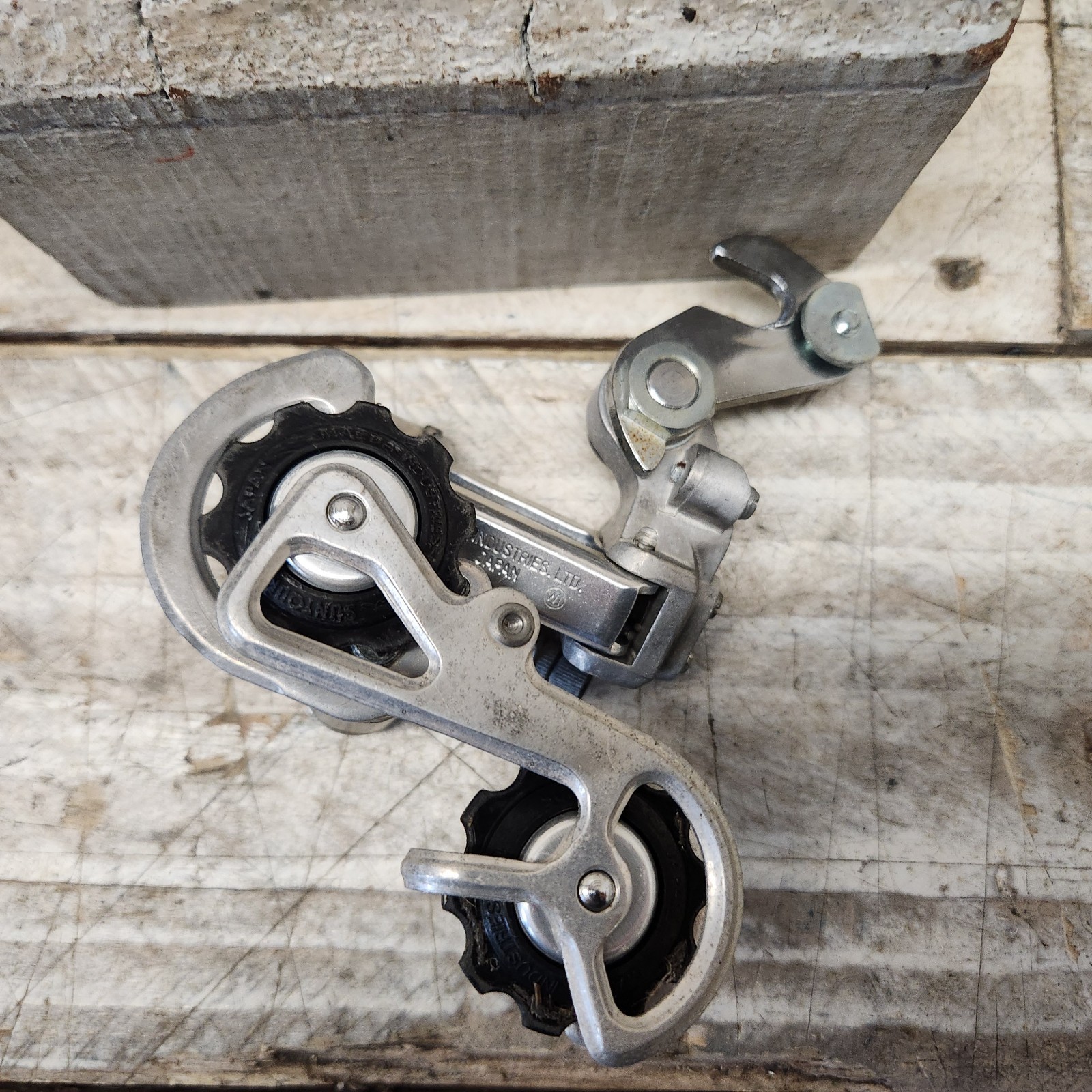 1970s Fuji SunTour VX Rear Derailleur Maeda Japan Road Bike Alloy Short-Med