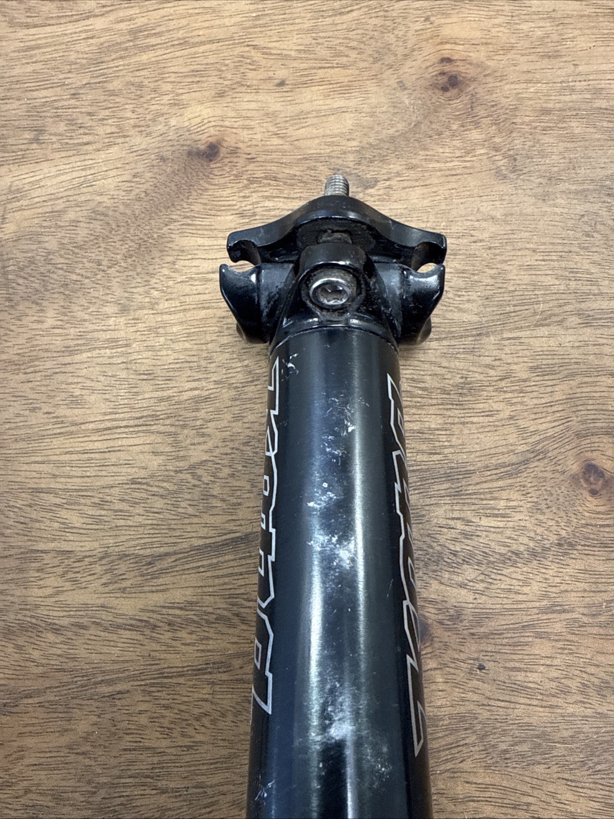 Kona Mountain Gravel Bike Seatpost 31.6mm 375mm Zero Setback Black