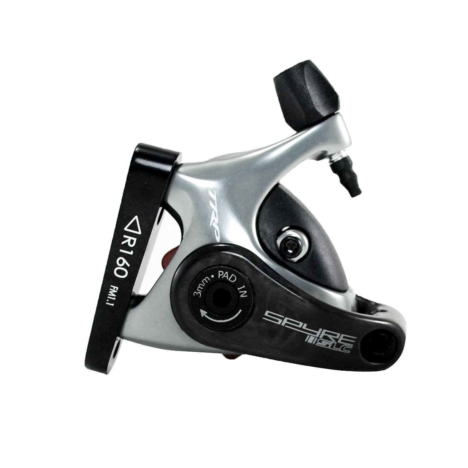 TRP SPYRE SLC Cycling Carbon Flat Mount Mechancial Disc Brake Set 160mm Rotor