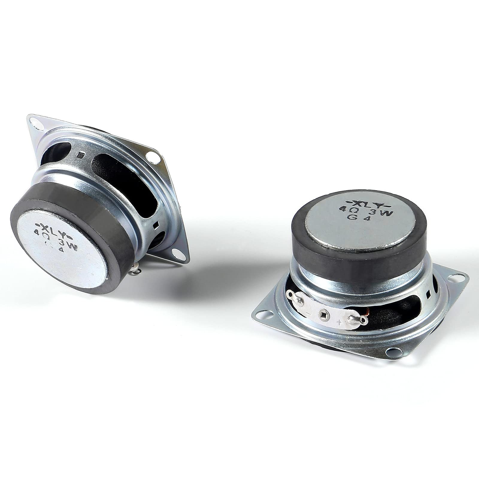 4 x Audio Speakers, 5.1cm, 4 Ohm, 3W, for Arduino and DIY Speakers