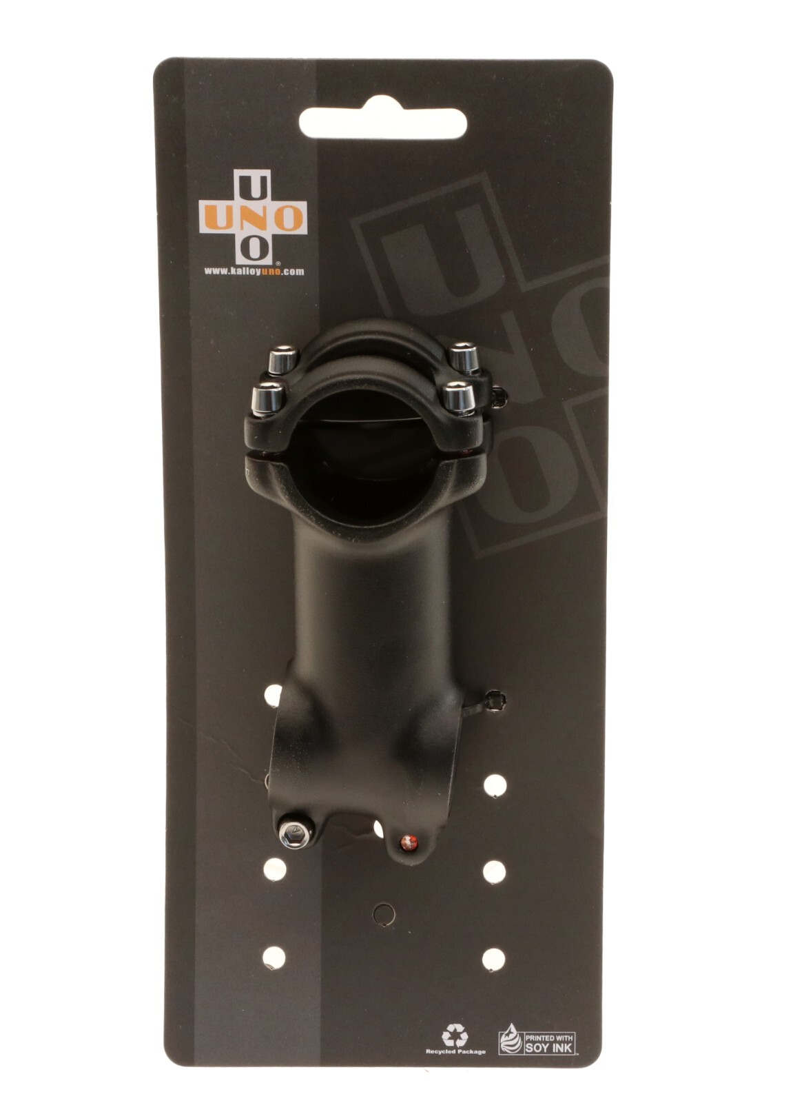 Kalloy Uno AS007N Alloy Road/MTB Stem 70mm -/+ 7° 31.8mm Clamp 1 1/8″ Black NEW