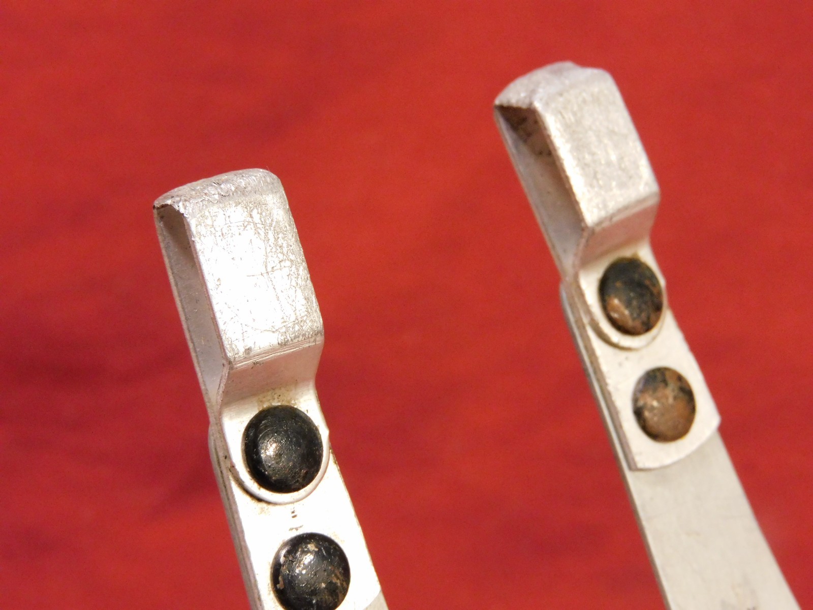 Vintage Early 1980’s Silver ALE Size Large Silver Alloy Toe Clips 28 Grams
