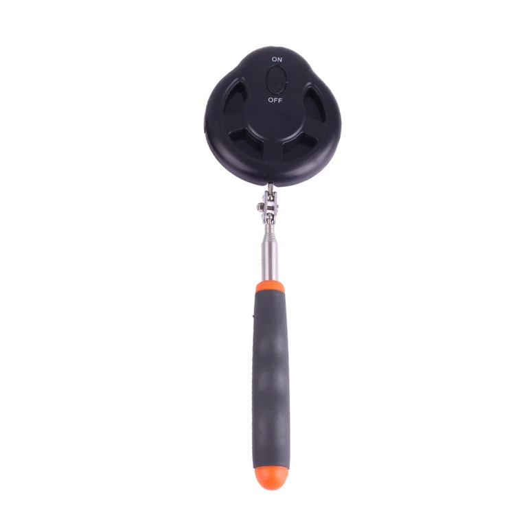 Retractable Vehicle Car Chassis Inspection Mirror with 3 PCS 5mm LED Lights, Mir