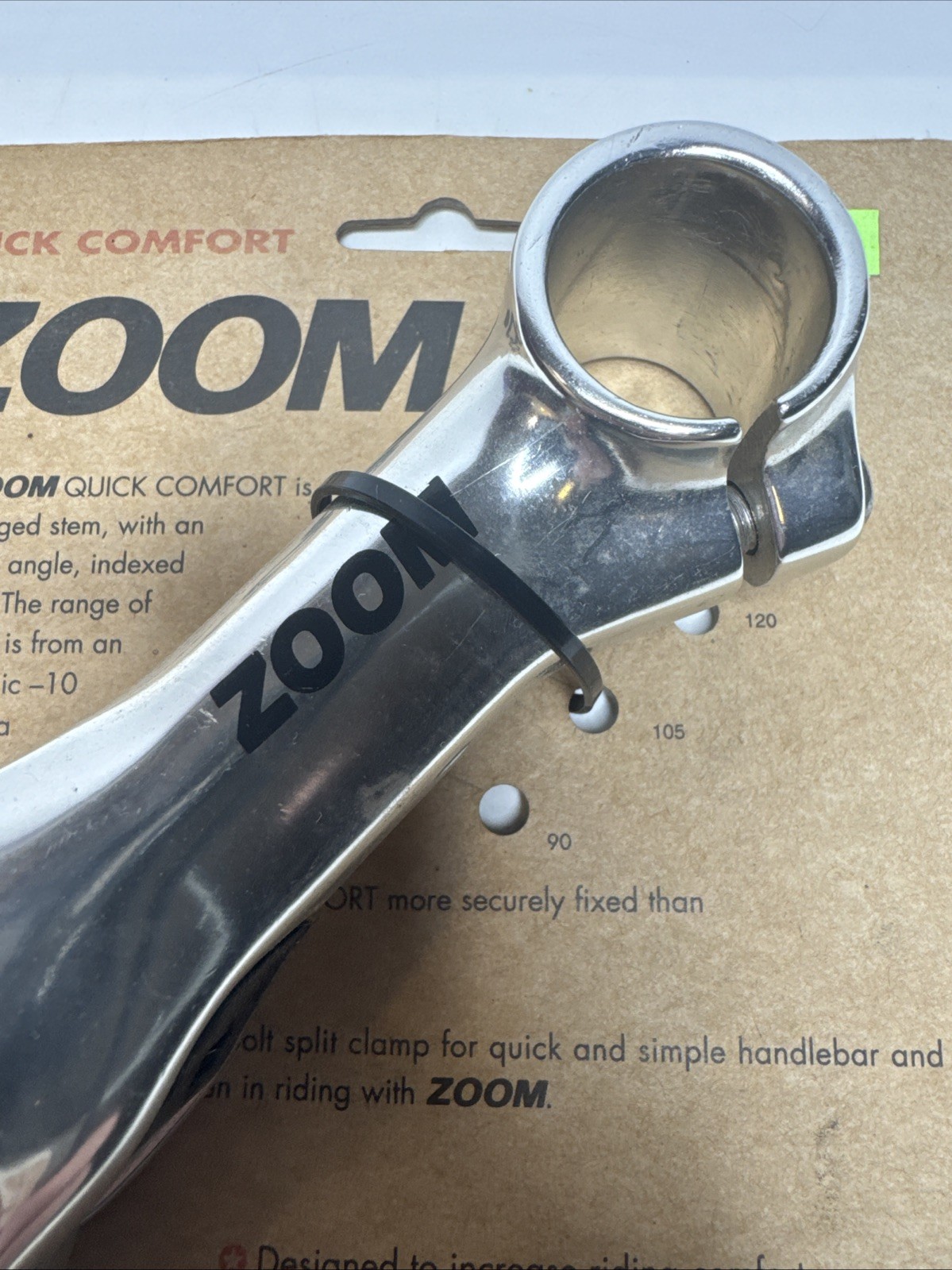 Zoom Quick Comfort Adjustable 120mm Extension 180 Length 80-150 Deg #u3
