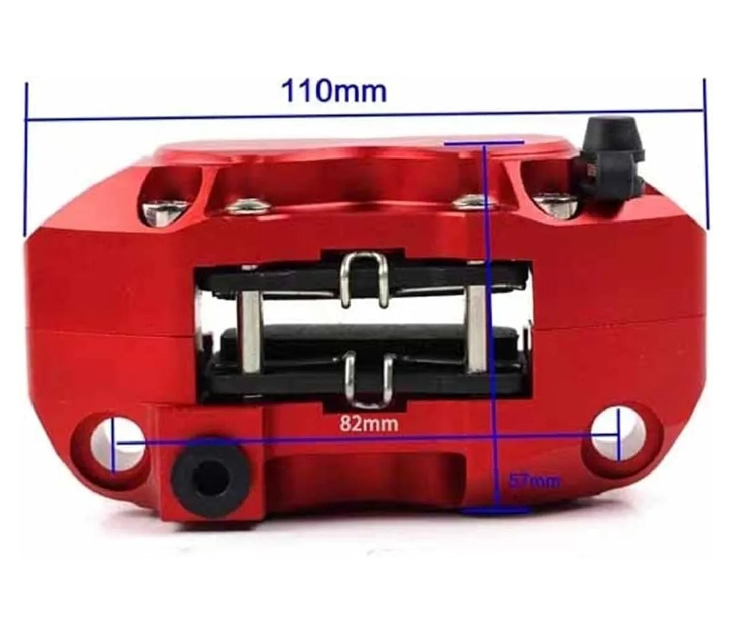 Disc Brake Caliper Front 4 Piston Radial Mounting 82mm for Motorcycle