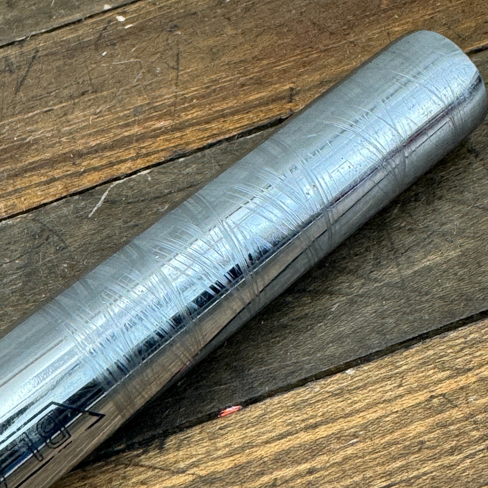 Old School BMX Black Ops Seatpost BENT 4130 Chromoly Steel 22.2 mm CRIMP