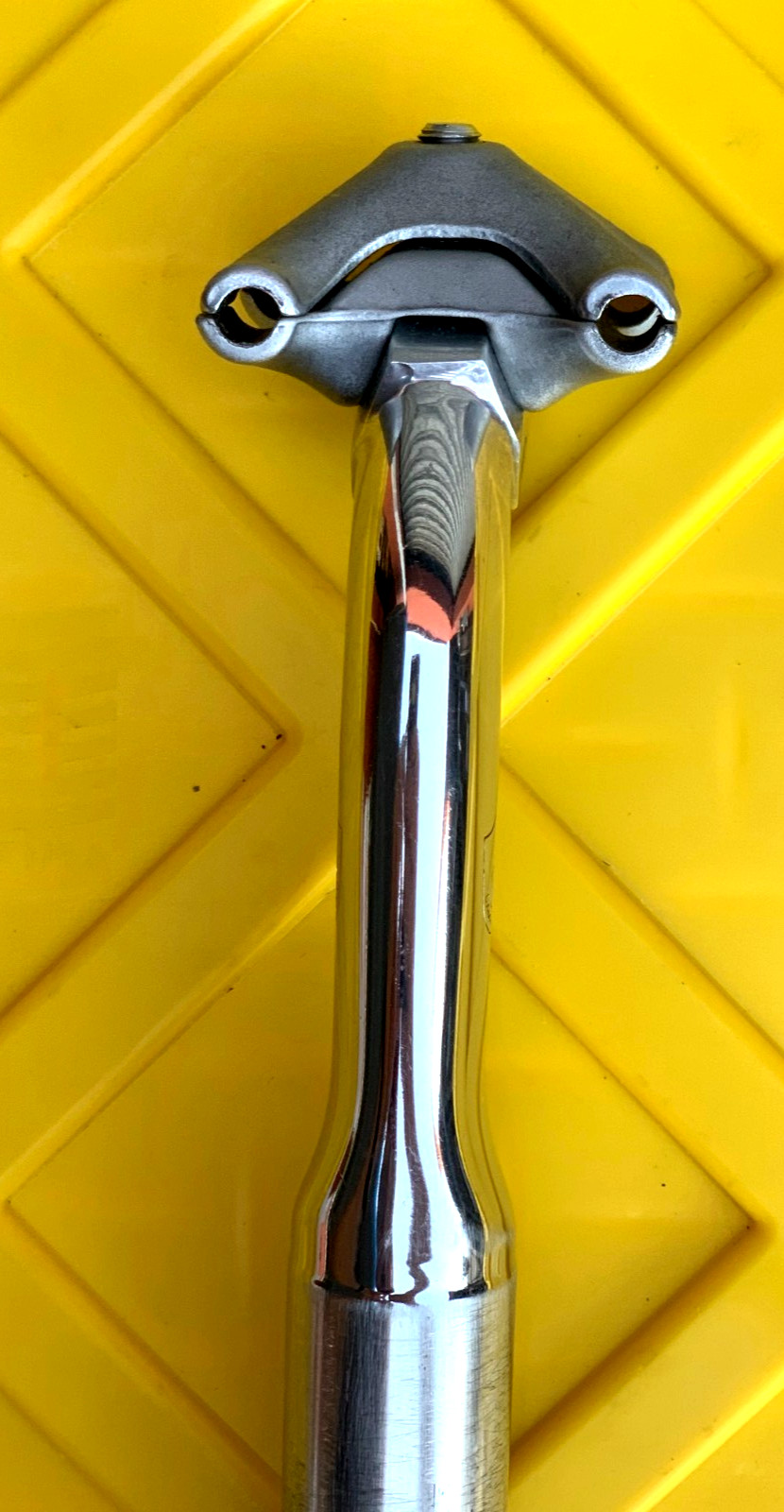 Vintage 1980s CAMPAGNOLO A0R2 C-RECORD Aero 210mm Seat Post 27.2mm NICE!