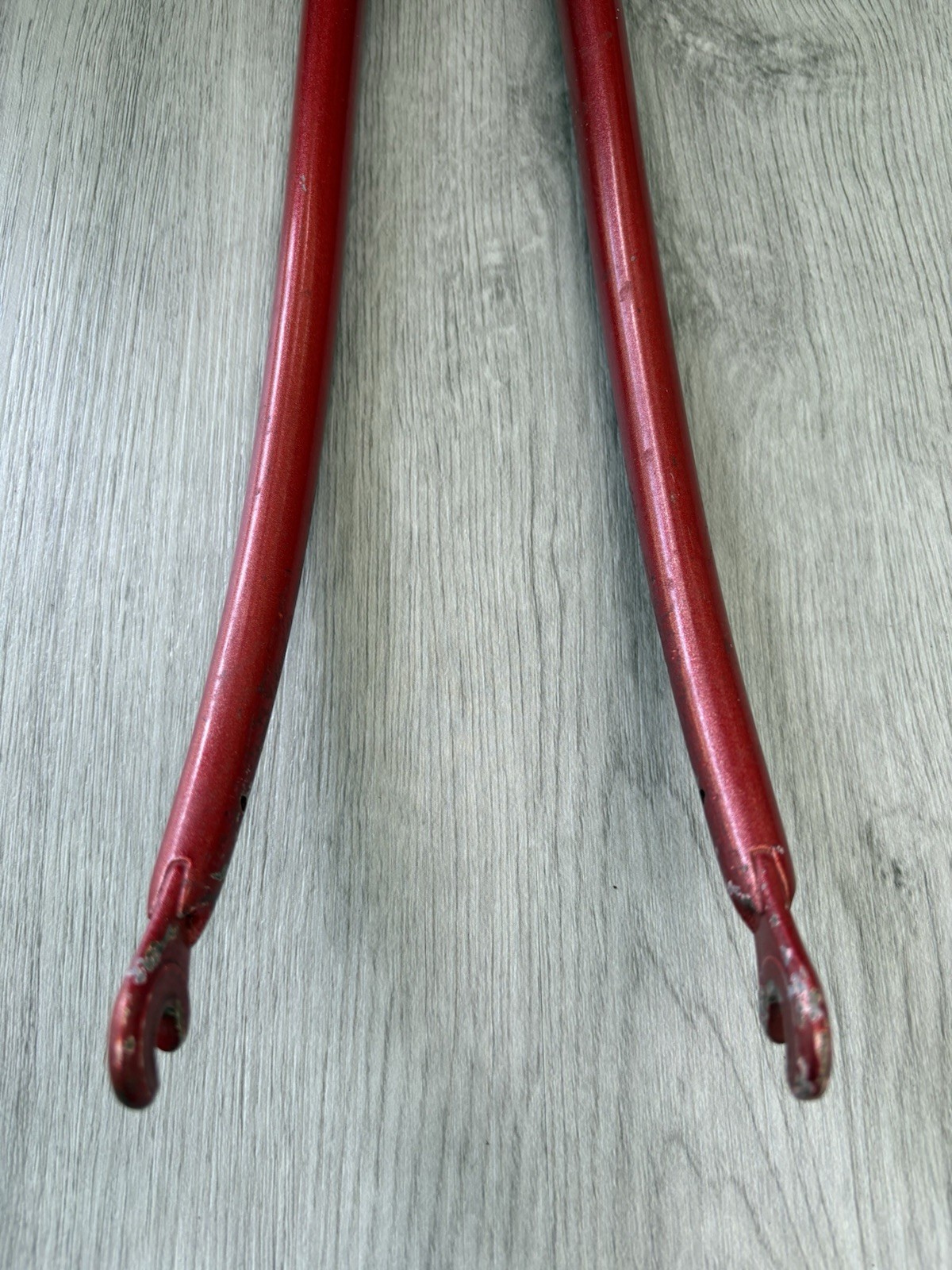 LEGNANO STEEL FORK 700C ONE-INCH THREADED 208 MM STEERER 48 MM OF FRENCH THREAD
