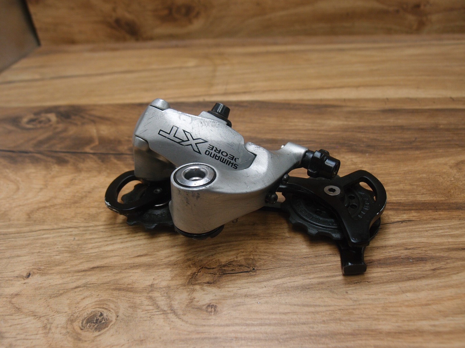 1998 rear derailleur Shimano Deore XT RD-M750 Mega Drive VIA Japan long cage 9sp