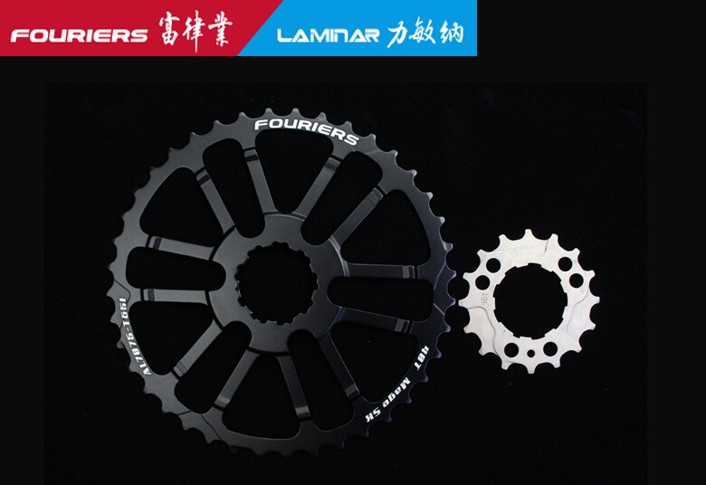 FOURIERS CNC 40T Teeth Cog Cassette Sprocket for 10s Shimano Deore XT XTR / Sram