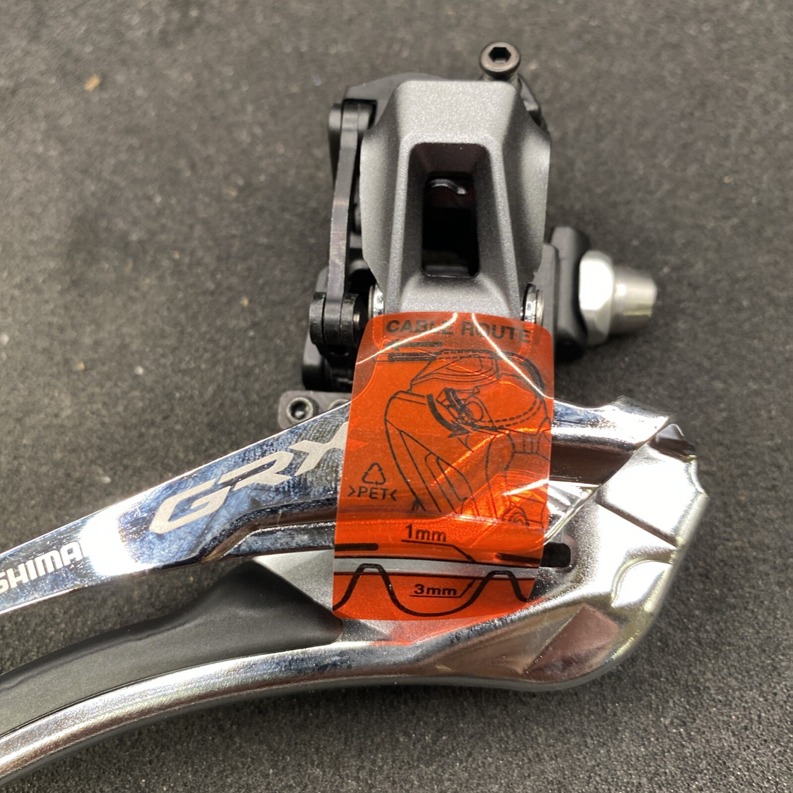 Shimano Grx Rx810 Braze On Front Derailleur Double Gravel (NW)