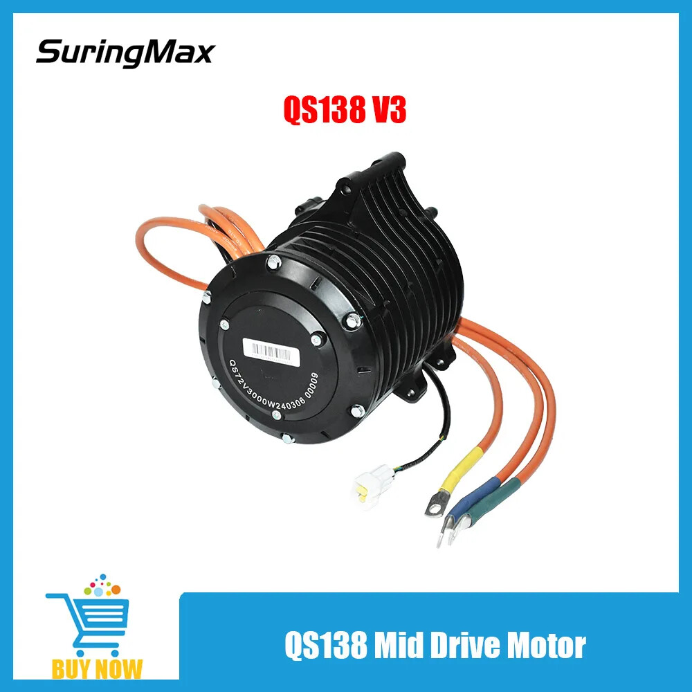 72v 3000w E-bike Electric Motorcycle 3 Mid-drive Motor for Electric Scooter