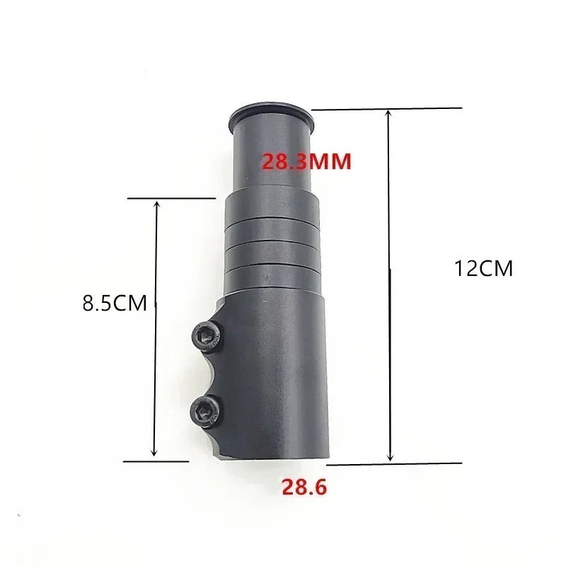 Mountain Bike Handlebar Front Fork Stem Riser Extender Extension Head Up Adaptor