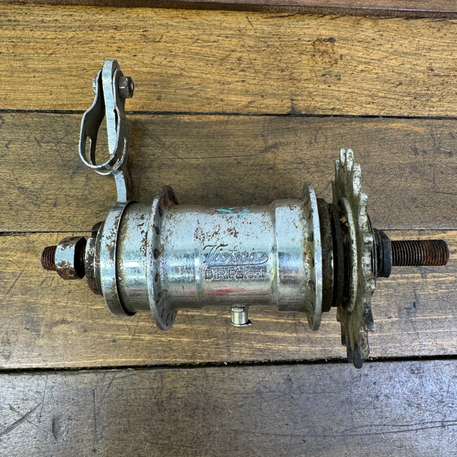 Vintage Victoria Coaster Brake Hub 3 Speed 36 Hole Rear 3s 36h 50