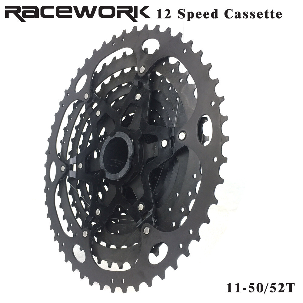 RACEWORK 12 Speed MTB Bike Flywheel 11-50/52T Cassette Modified Climbing Gear