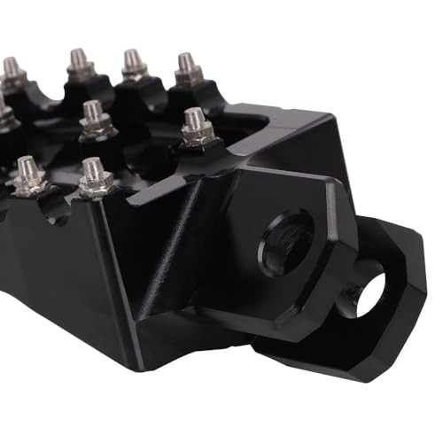 Dirt Bike Foot Pegs CNC Footpegs RM125/250/250Z RMX250 DRZ400/E/S/SM Black