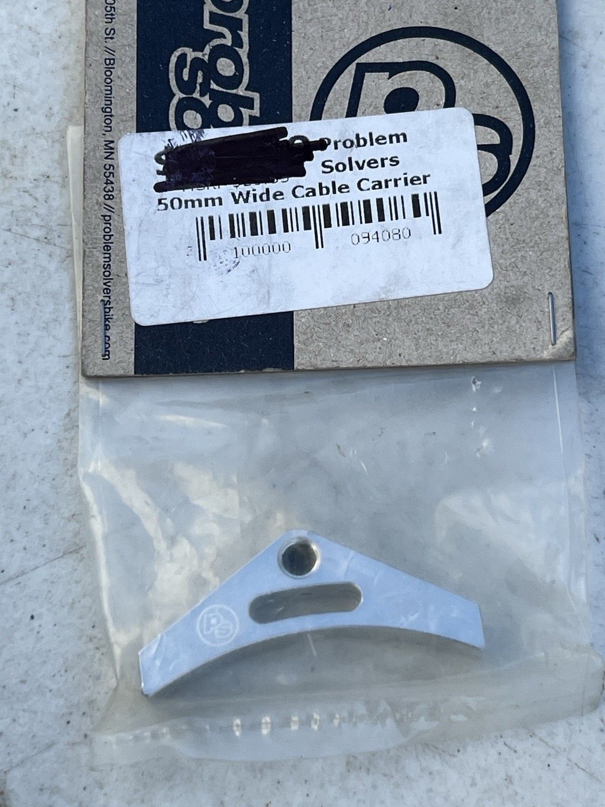 Problem Solvers 50mm WIDE Straddle Cable Carrier Yoke Hanger Cantilever Brakes