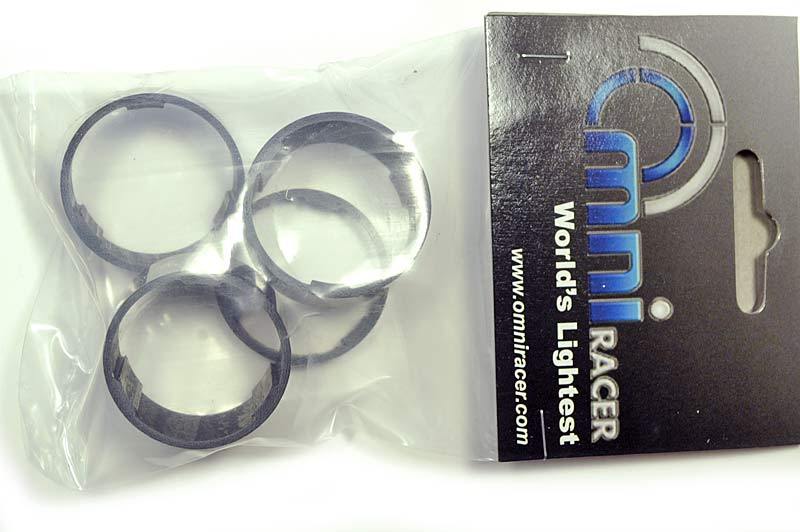 1-1/8″ OMNI Racer WORLDS LIGHTEST Carbon Headset Spacers 2,3,5,10,15,20mm GLOSSY