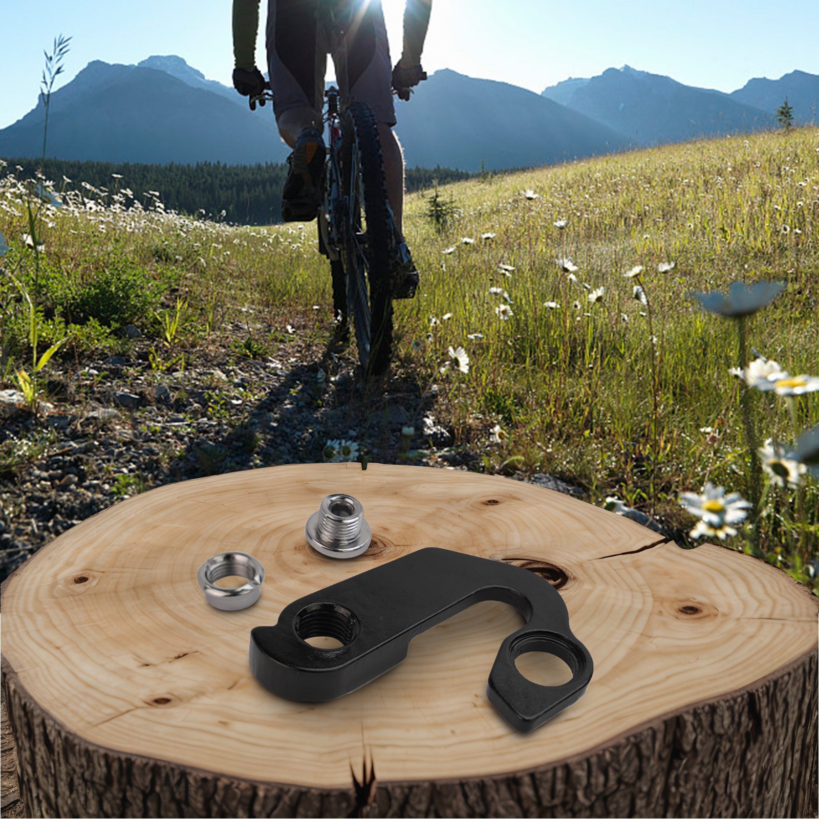 Jet black Aluminum Alloy Rear Derailleur Mech Hanger for Marin Bayview Parts