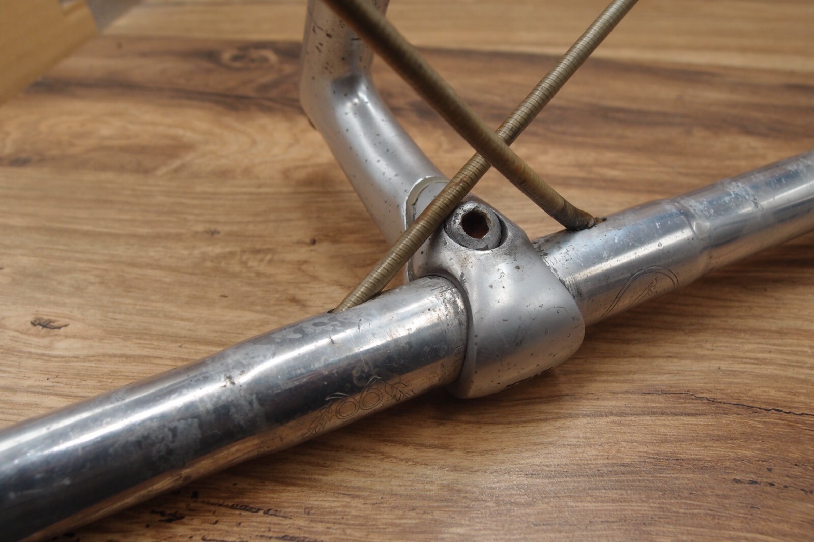 drop bar Guidone Philippe ATAX + quill stem ATAX made in France 22 mm for road
