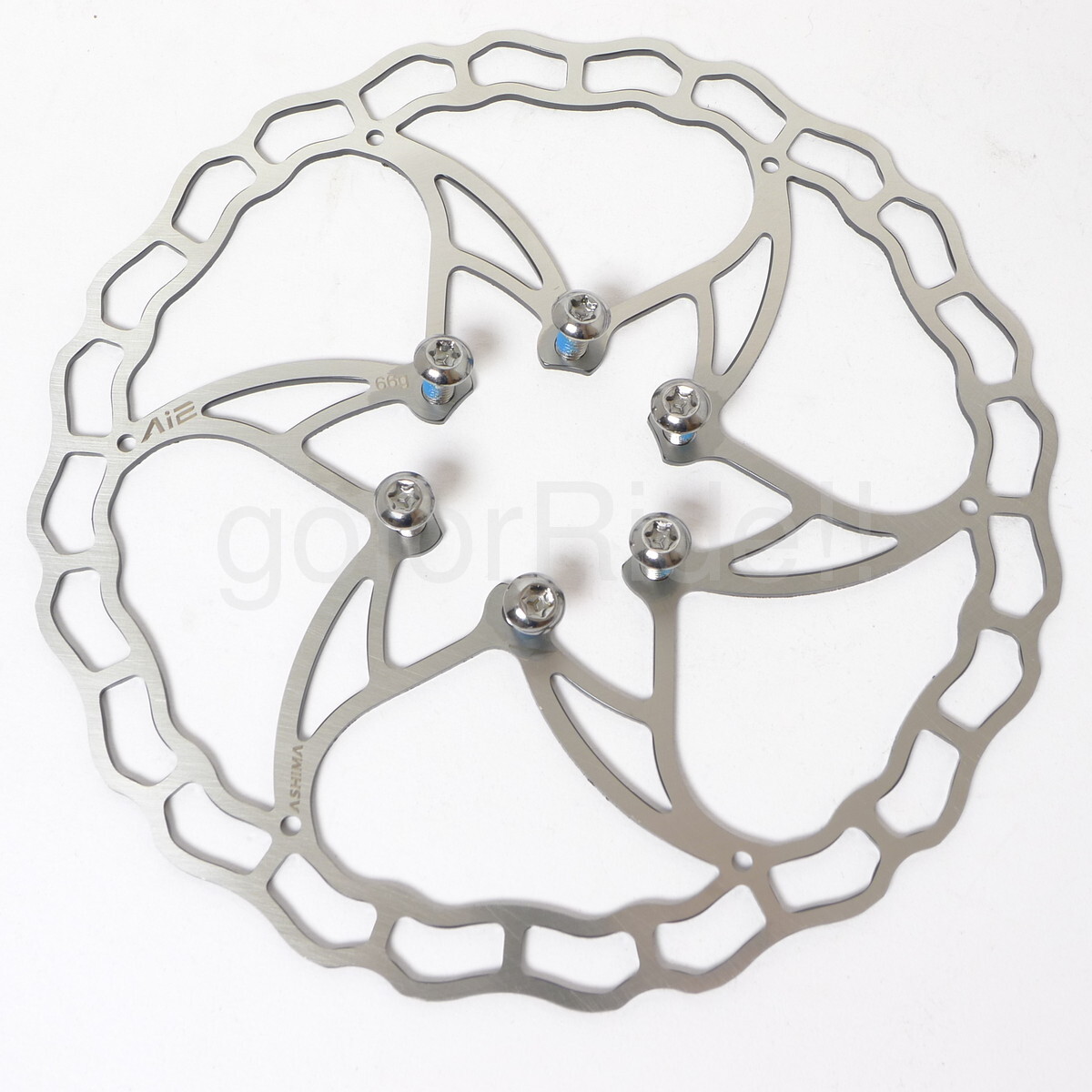Ashima Ai2 Stainless Steel Bike Disc Rotor 160mm 73g 2pcs Lightweight
