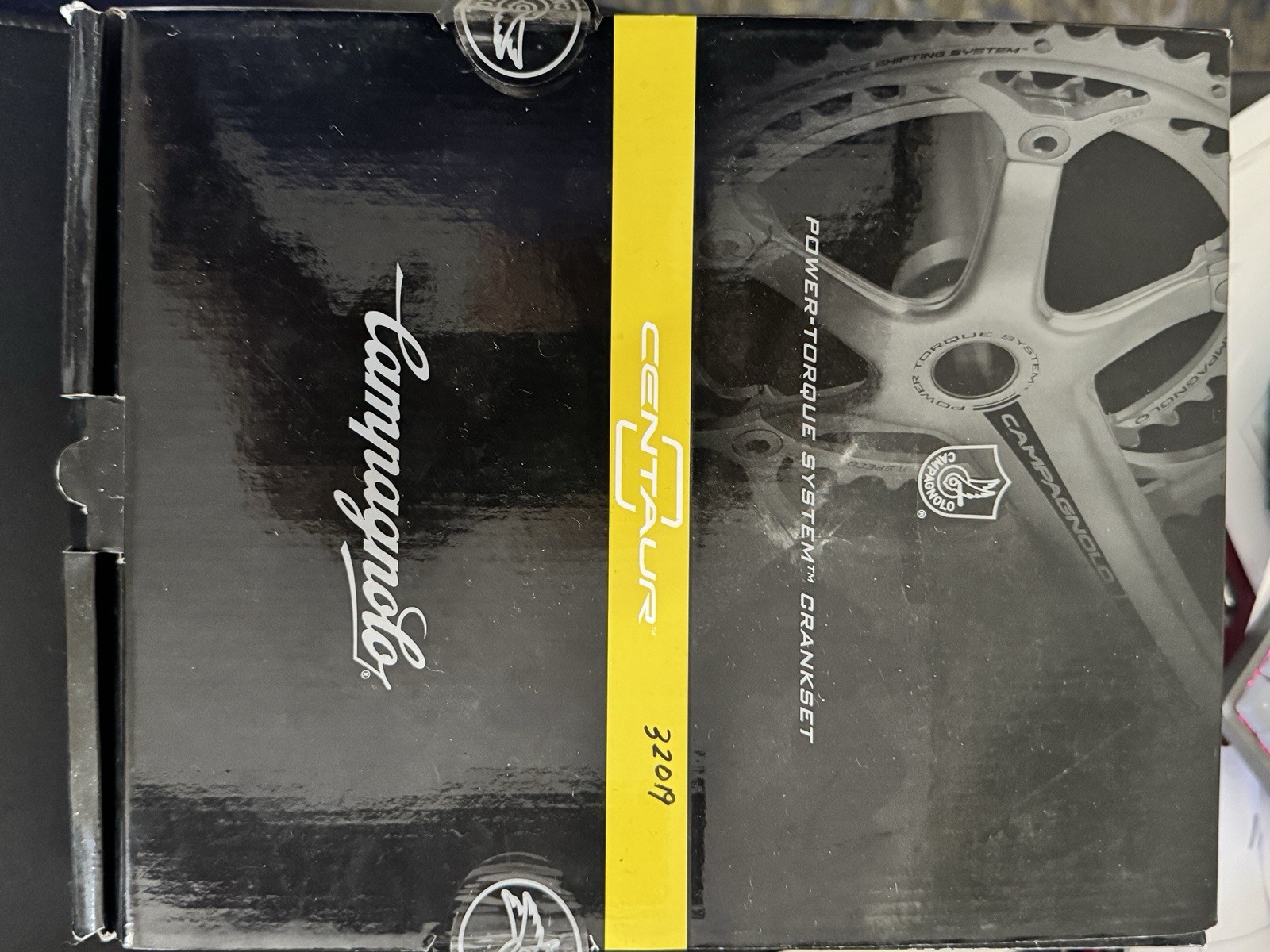 Campagnolo Centaur Crankset 10 speed 53/39 170 Powertorque New in Box Italian