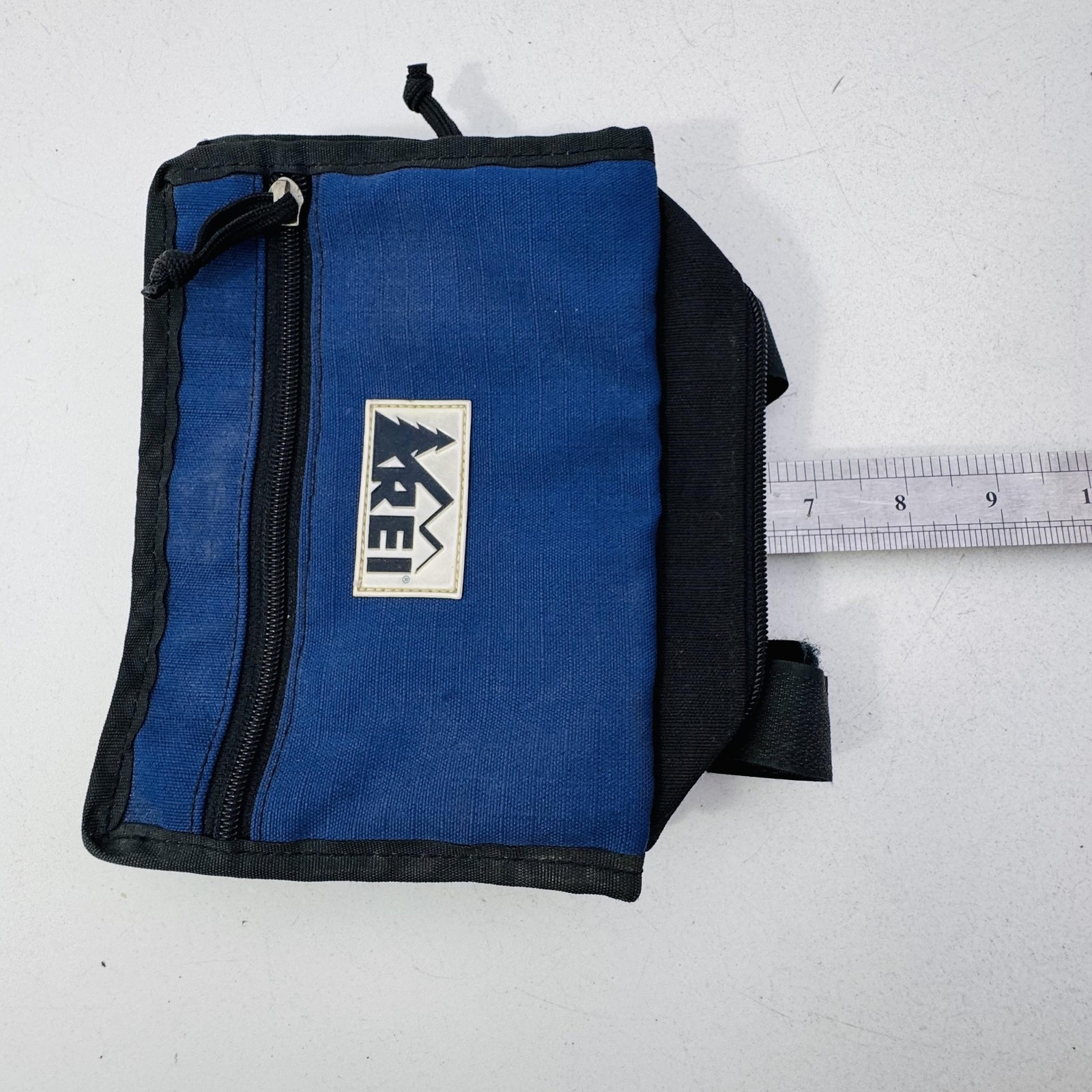 REI Storage Organizer Bag Small Blue Clear PVC Mount Hanging Bike MTB A63