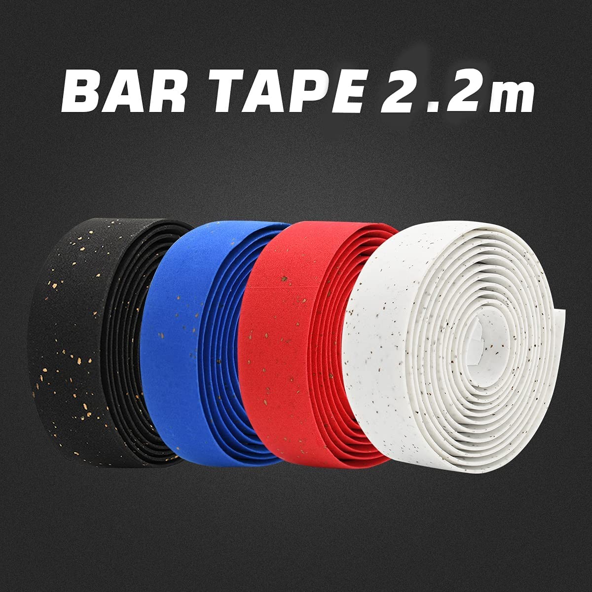 EVA Cork Bike Handlebar Tape, Environmental Bike Bar Tape, Anti-Slip Cycling …