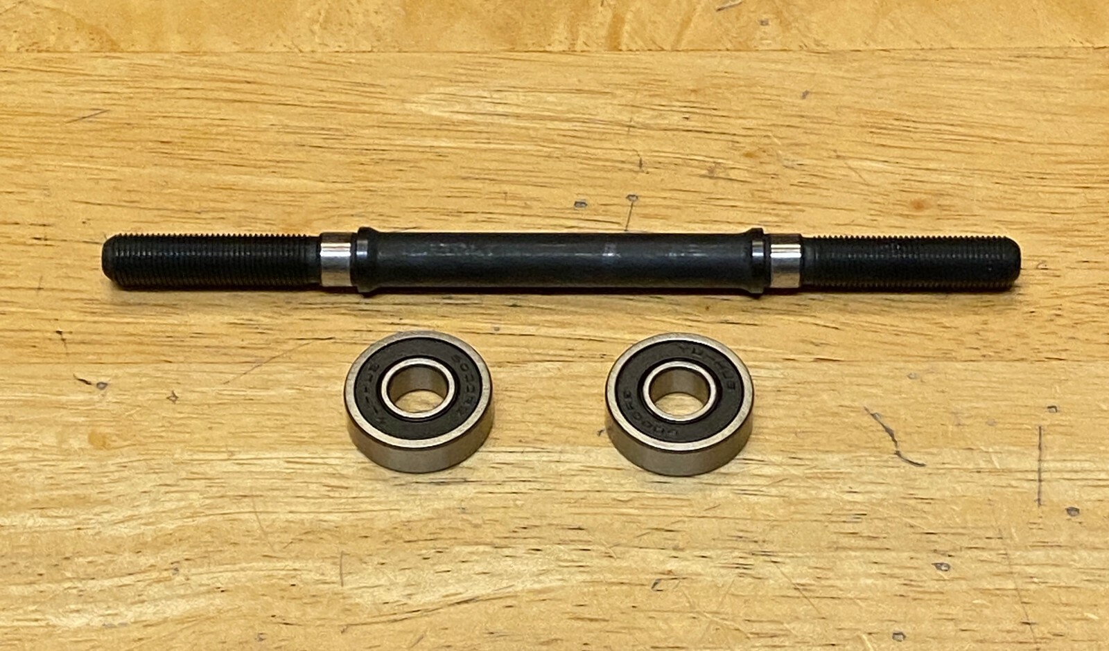 Rear Sealed Bearing Hub Axle 3/8″x73mm L:165mm Bicycle Bike Axle