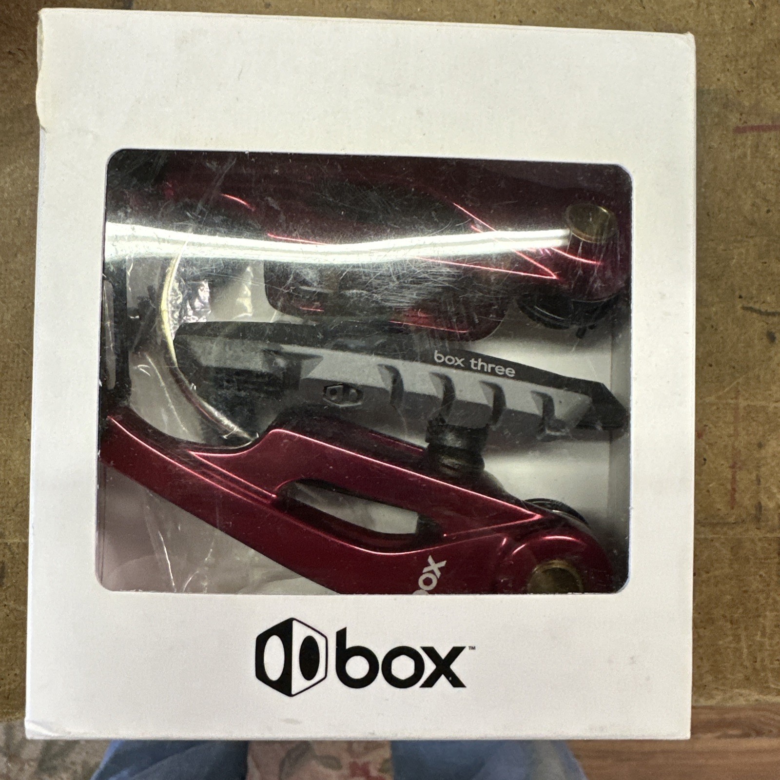Box Three V-Brake 85mm Red