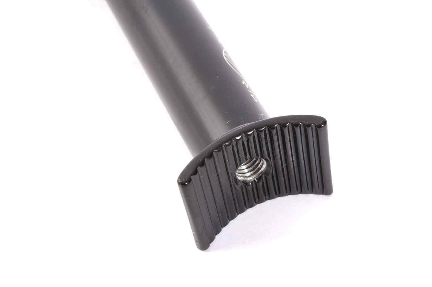 KHE Pivotal Seat Post 360mm Black – 25.4mm Alloy | 218g | Flatland BMX