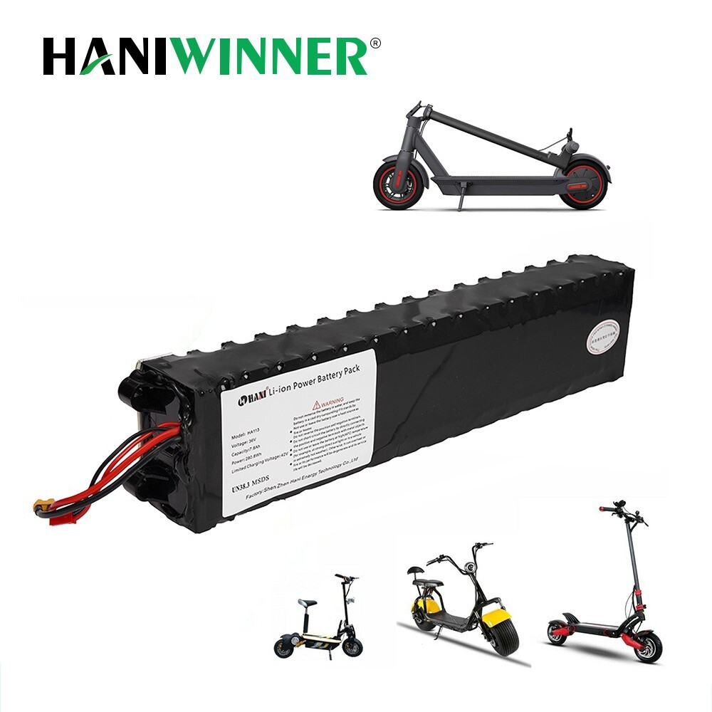36V 7.8Ah Lithium li-ion Battery Pack 280.8Wh for Electric Scooter Ebike Bicycle