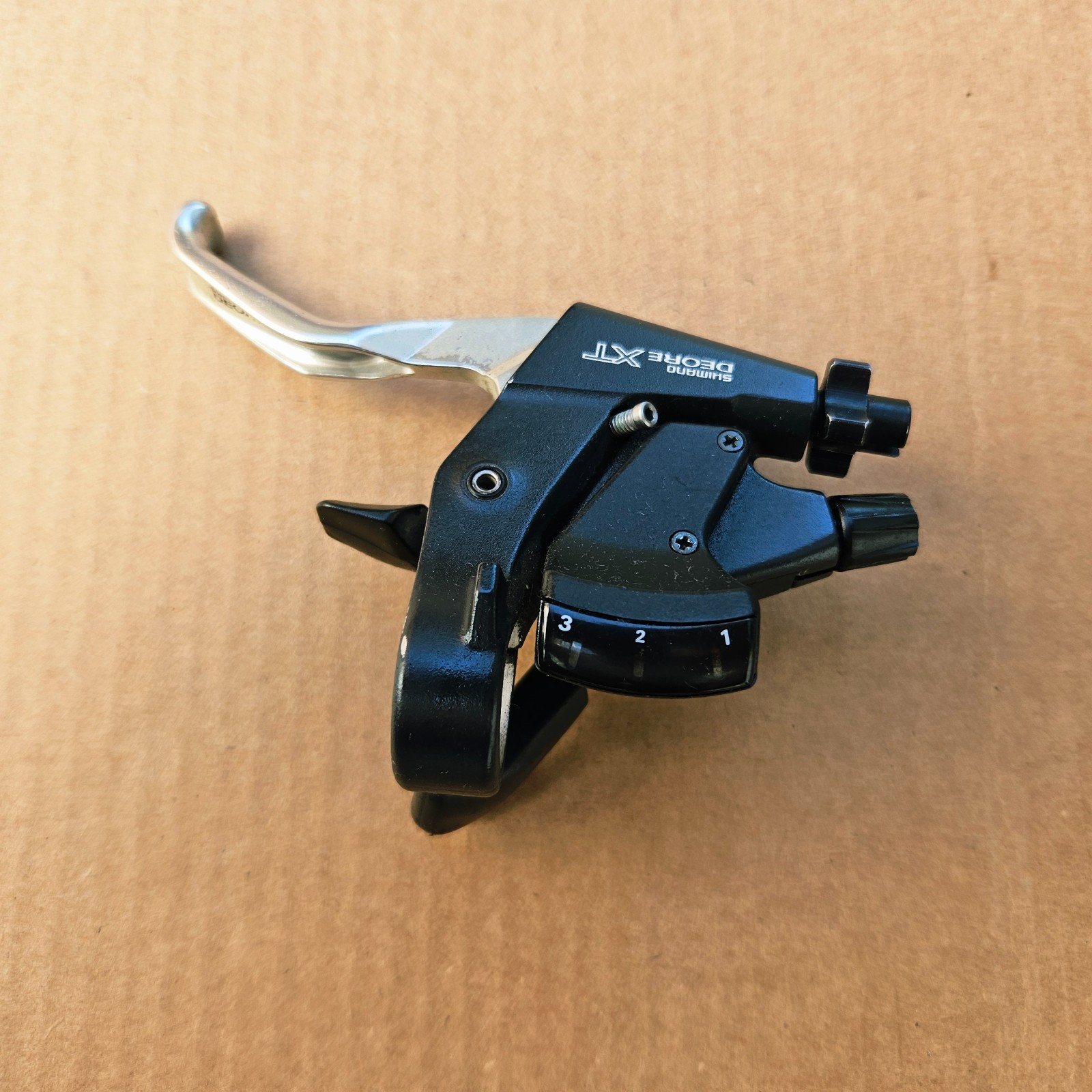Vintage Shimano Deore XT Left STI Shifter 3 Speed Triple ST-M739 Japan