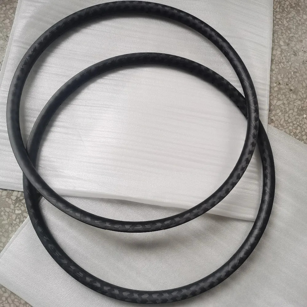 Symmetric Mountain Bike Carbon Wheels 29er Mtb Bicycle Hookless Tubeless Rims