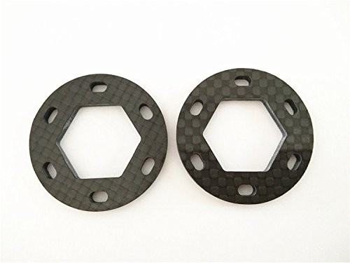HPI 1/8 Savage X XL 4.6 5.9 Carbon Fibre Brake Disk 19X35X3Mm1Pr Set Black for