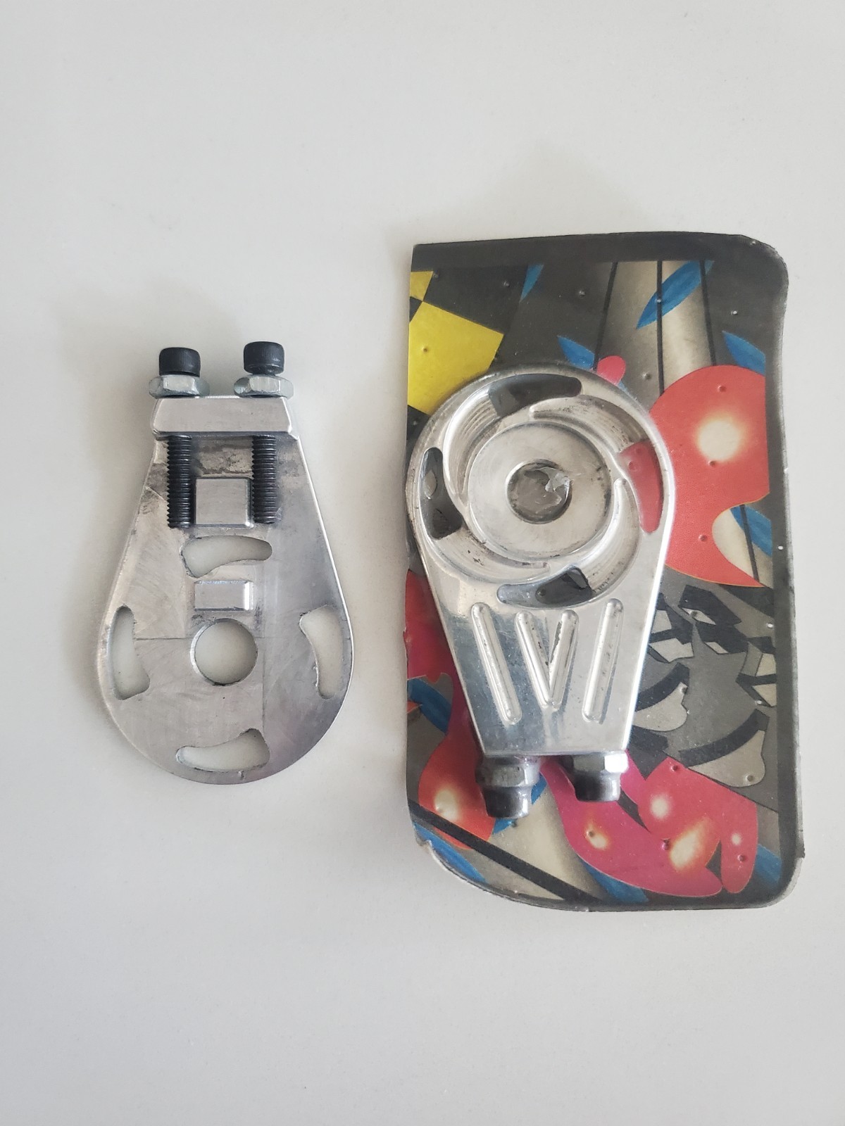 JP Crupi Bmx Metal Aluminum Chain Tensioners NOS Set of 2