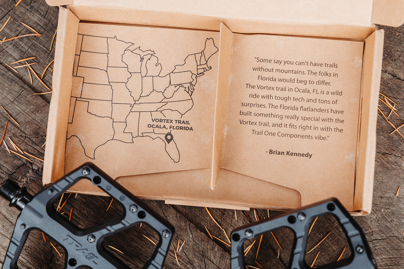 Vortex Pedals – Trail One Components Vortex Composite Pedals – Pedals