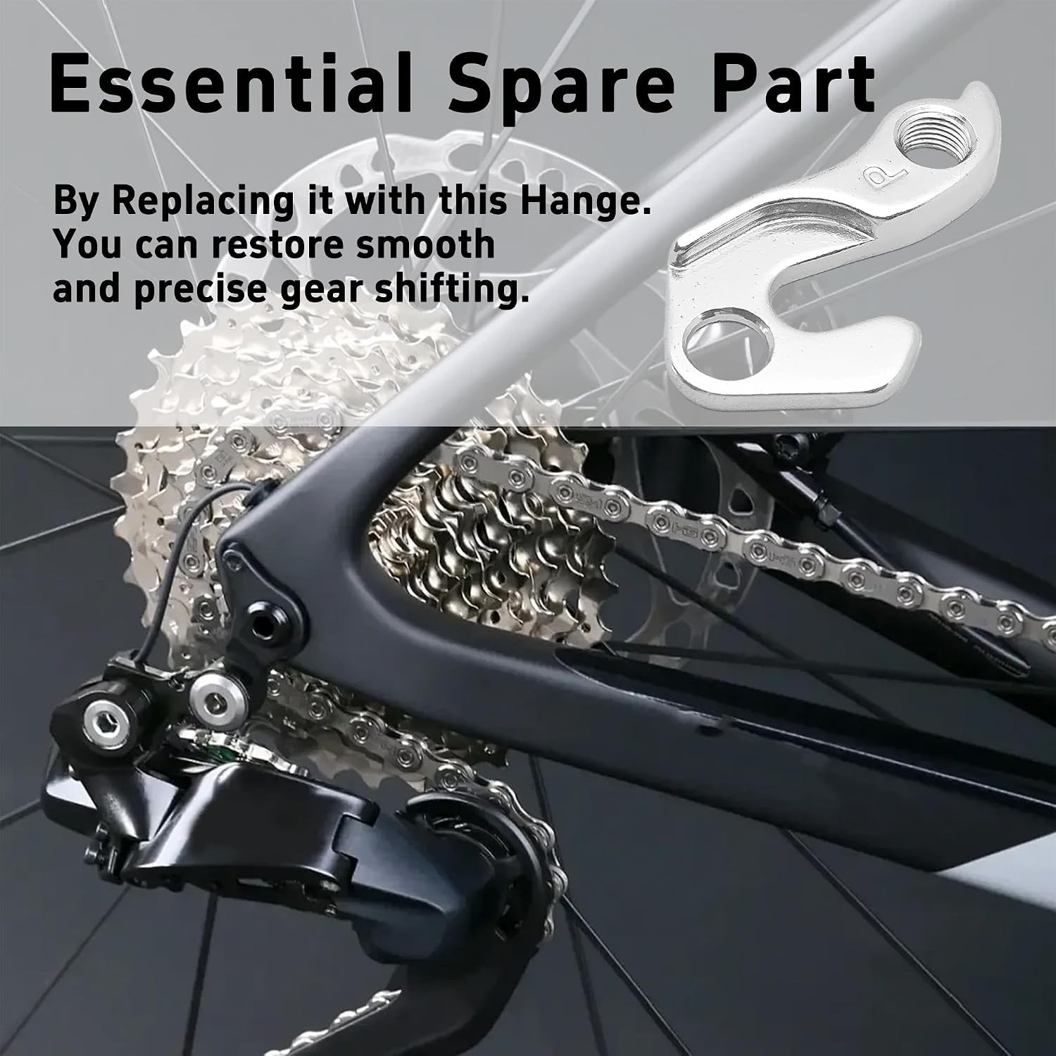 Universal Derailleur Hanger Replacement Part for Most Bicycle Models