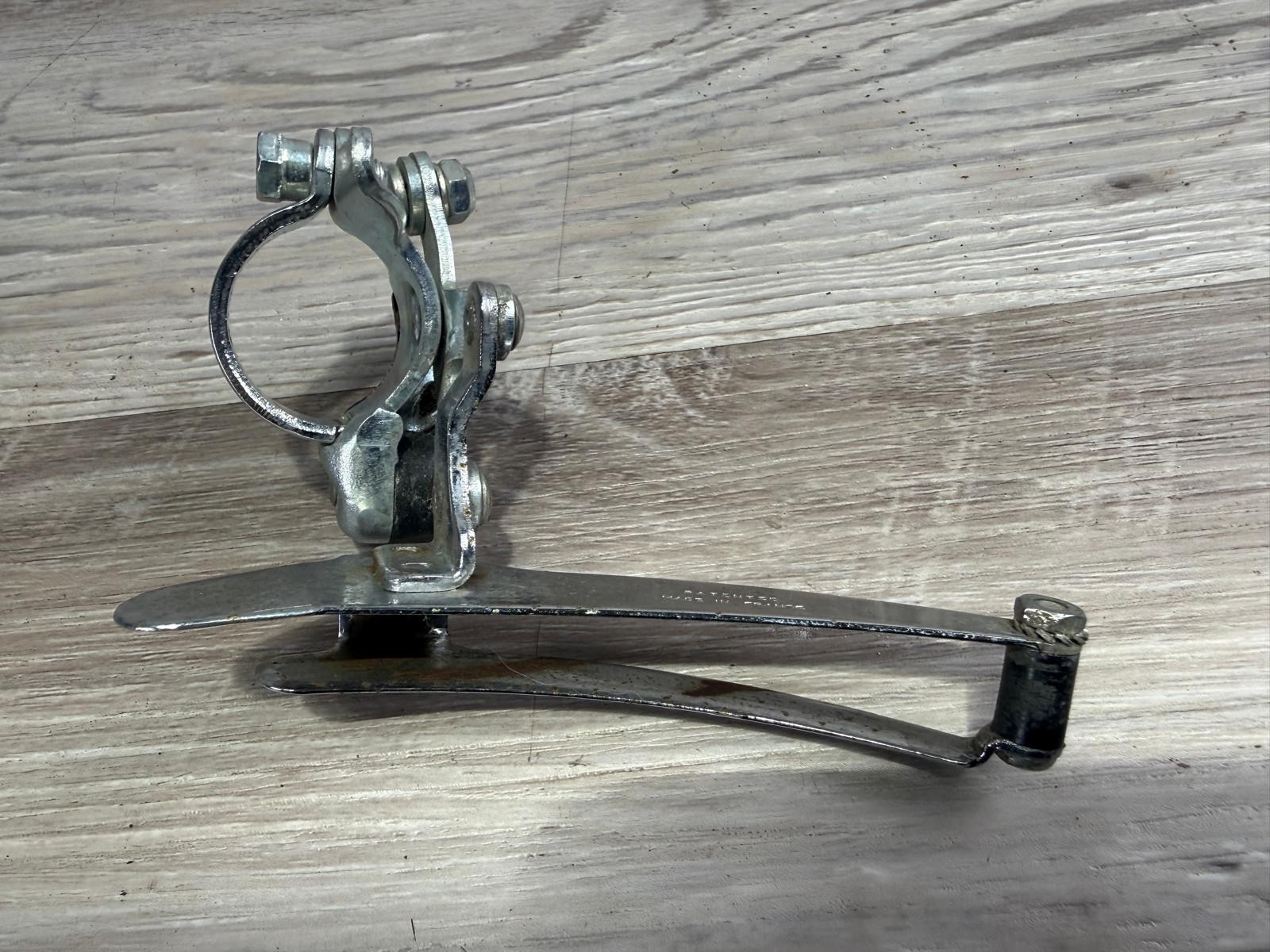 Vintage Sachs Huret Front Derailleur 28.6 mm Clamp Bottom Pull Made in France