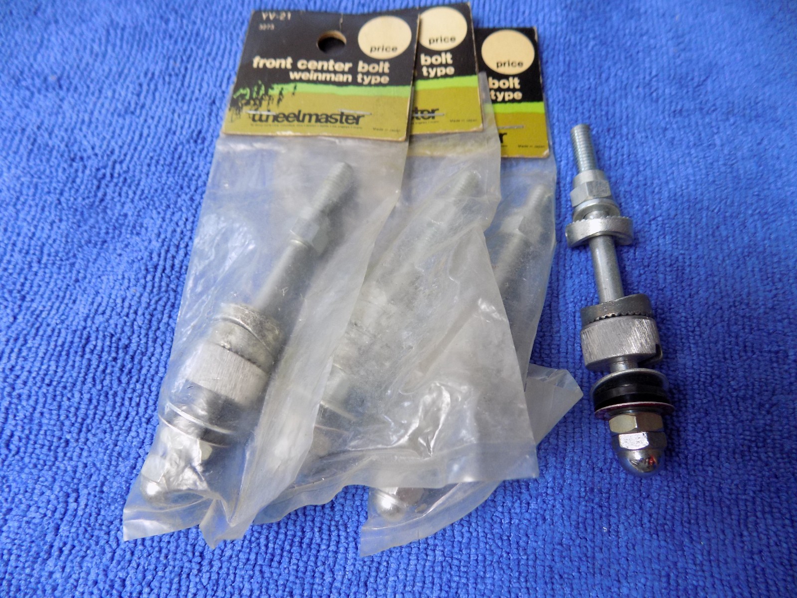 VNTG CHERRY HI-STOP 4 WEINMANN FRNT CTR BOLT/SPRING FOR SIDE PULL CALIPER NOS JP