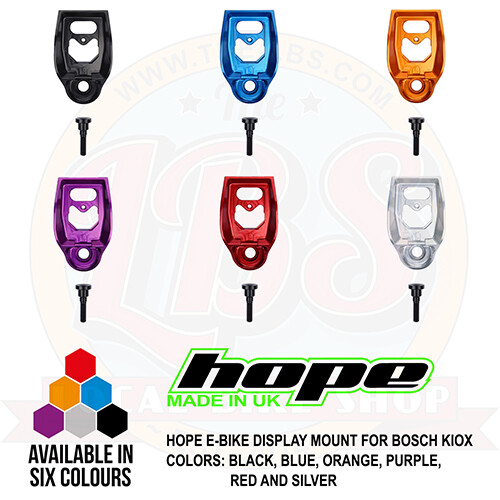 Hope E-Bike Display Mount for Bosch Kiox Head Unit – All Colors – Brand New