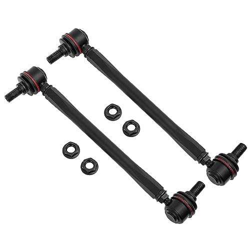 Adjustable Front Stabilizer Sway Bar End Links Kits 255MM 255MM-295MM（12mm）