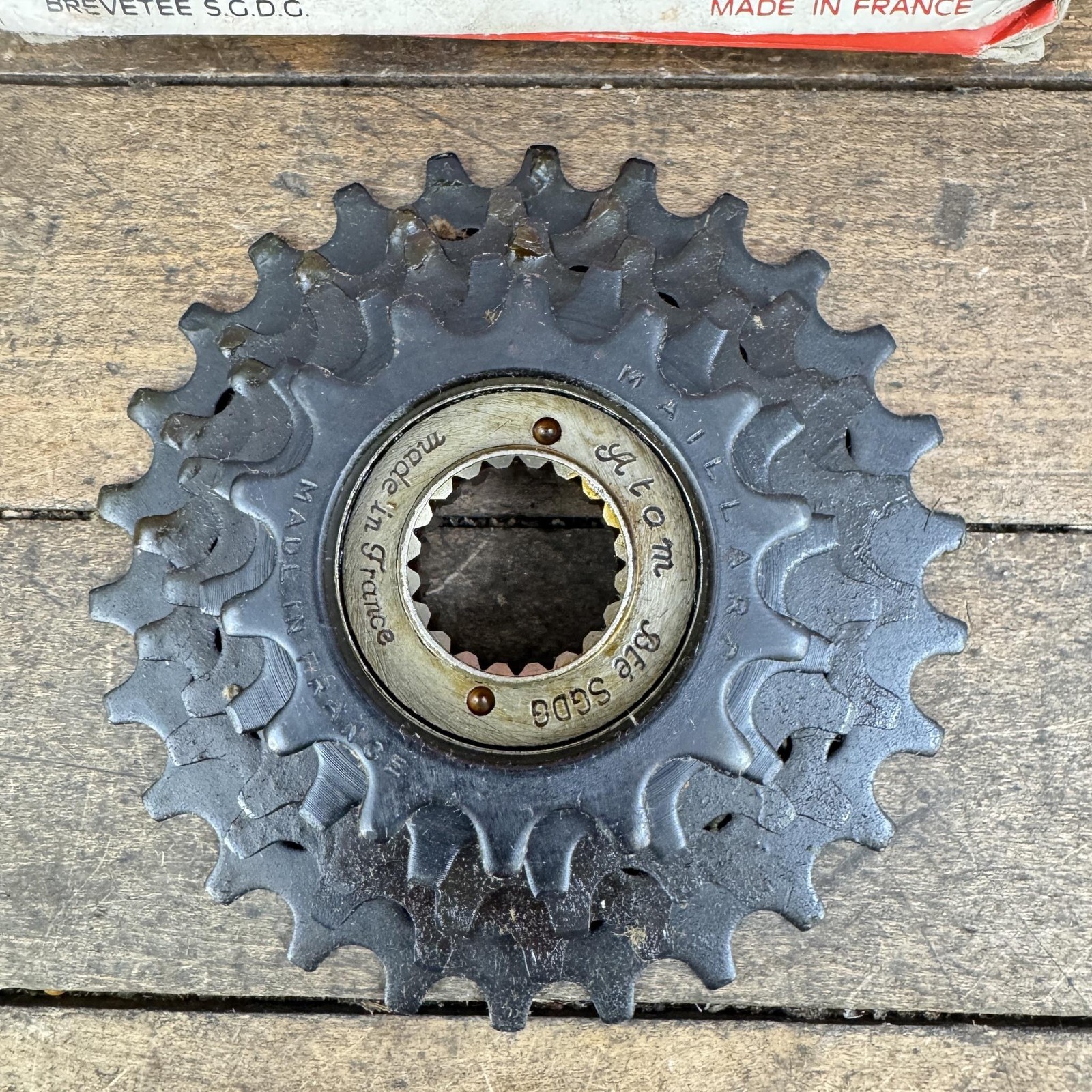 Vintage Maillard Atom Normandy Freewheel 5 Speed 14-26T 26T NOS Steel France