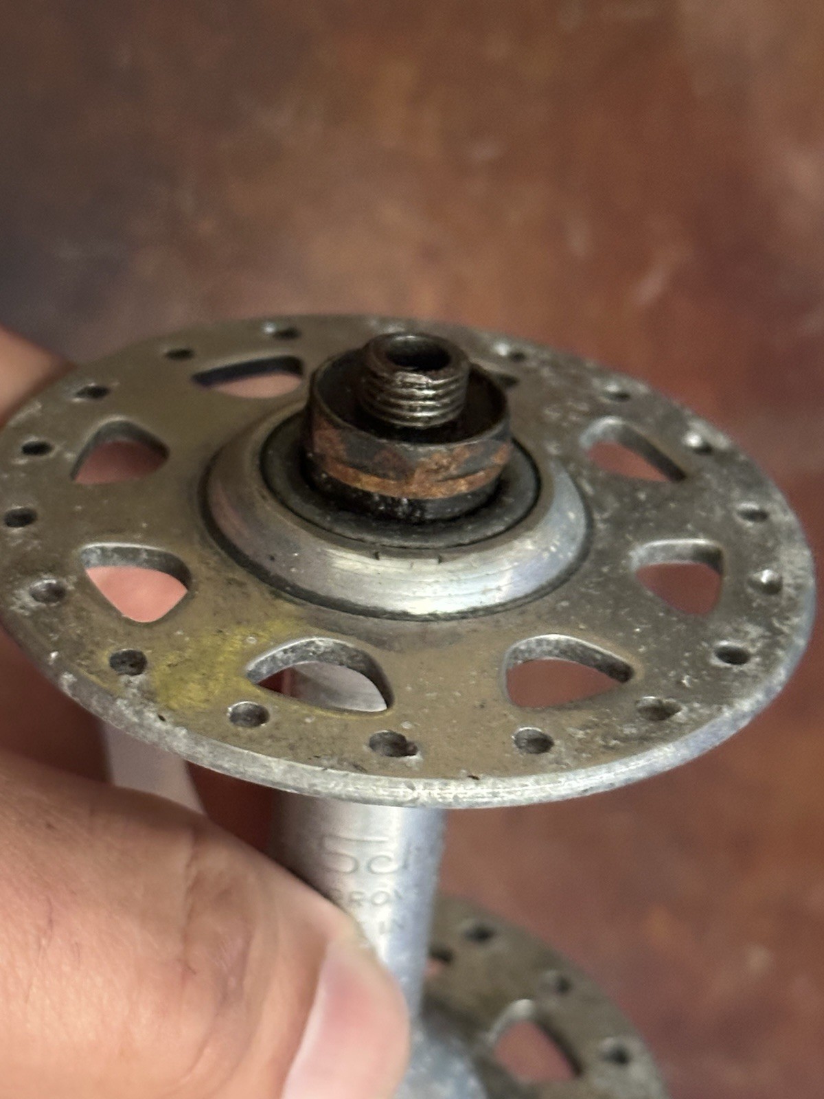 Vintage Schwinn Approved 36h High Flange Front Hub 1971 2-71 100mm